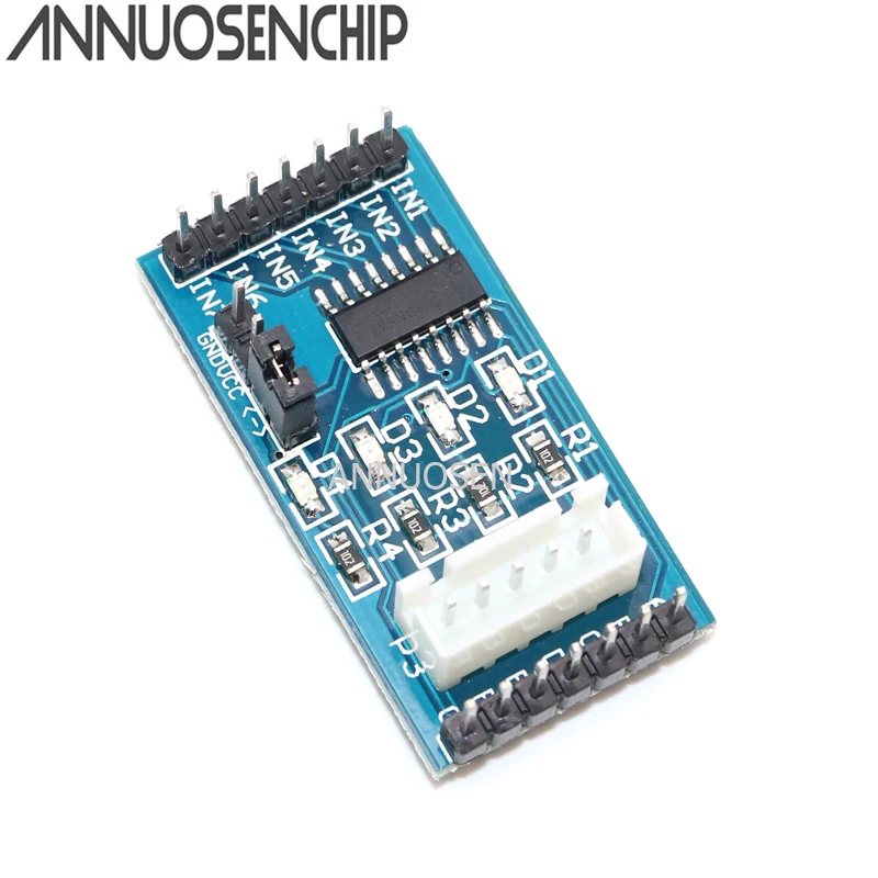 NEW 12V Stepper Motor 28BYJ-48 Drive Test Module Board ULN2003 5Line 4 Phase