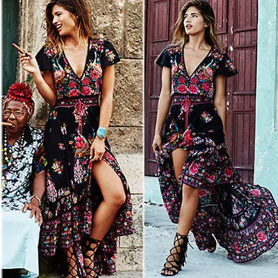 boho dresses in extended sizes