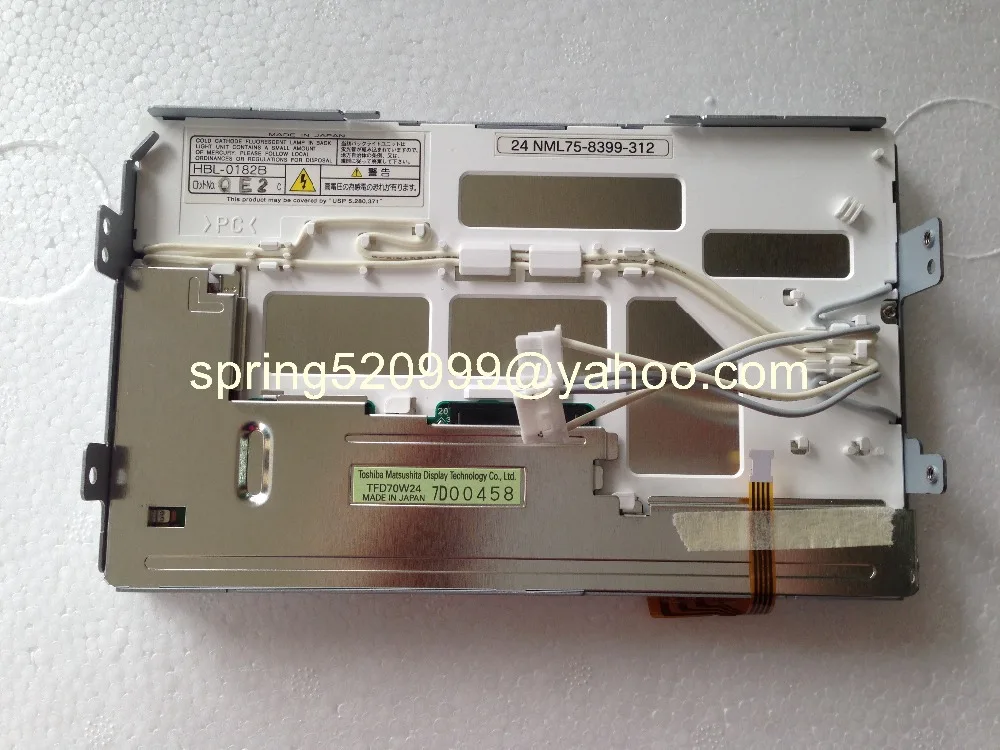New Display TFD70W24 LCD Module with touch screen monitor for Ford Mondeo MK3 CTS NAV SatNav car audio Navi | Электроника