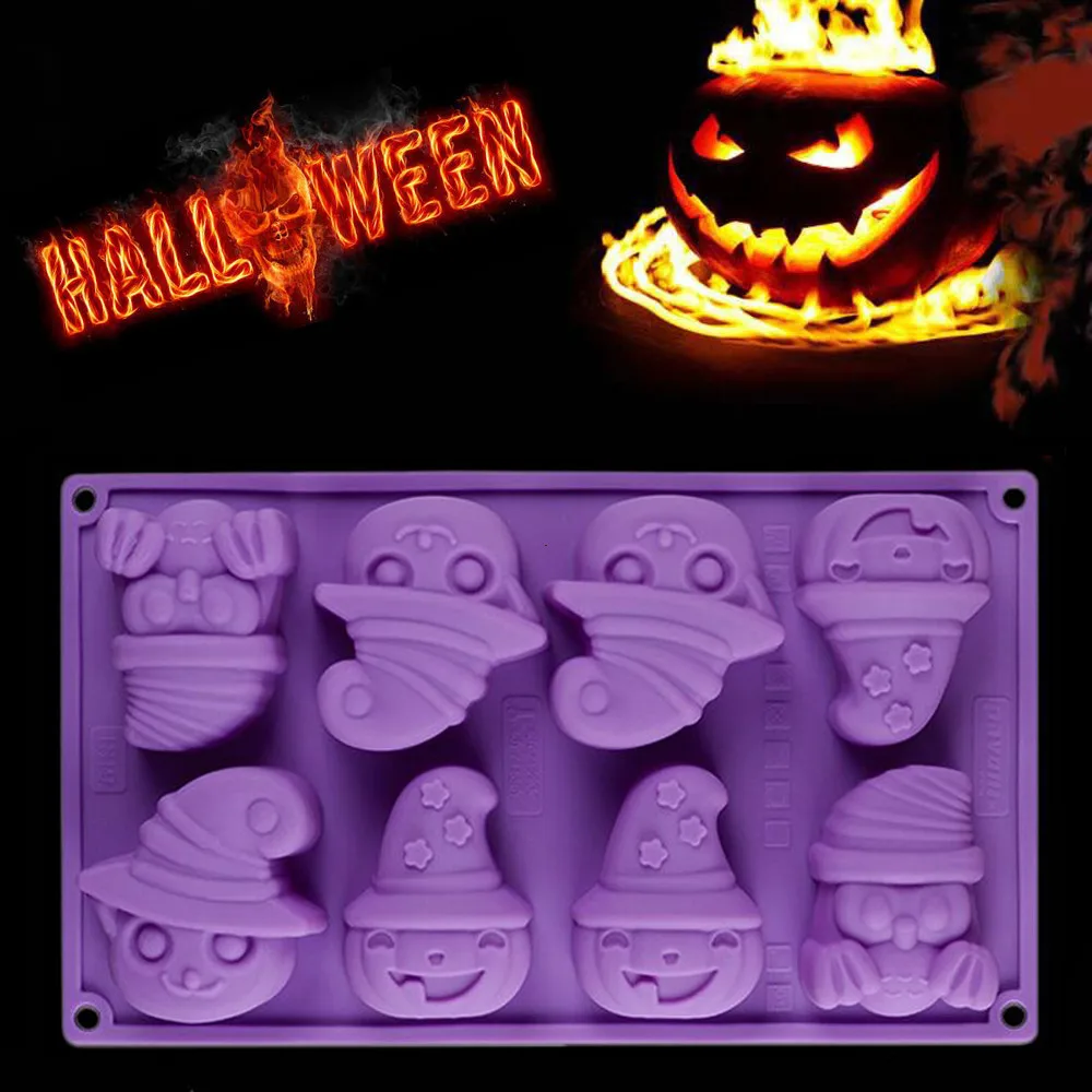 New Creative Happy Halloween Silicone Pumpkin Cake Silicone Mold