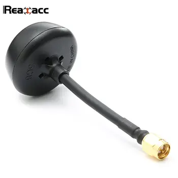 

Original Realacc 5.8Ghz 5dbi 50w RHCP 4 Leaf Mushroom FPV Antenna SMA RP-SMA Connector Black For RC Quadcopter Toys Transmitter