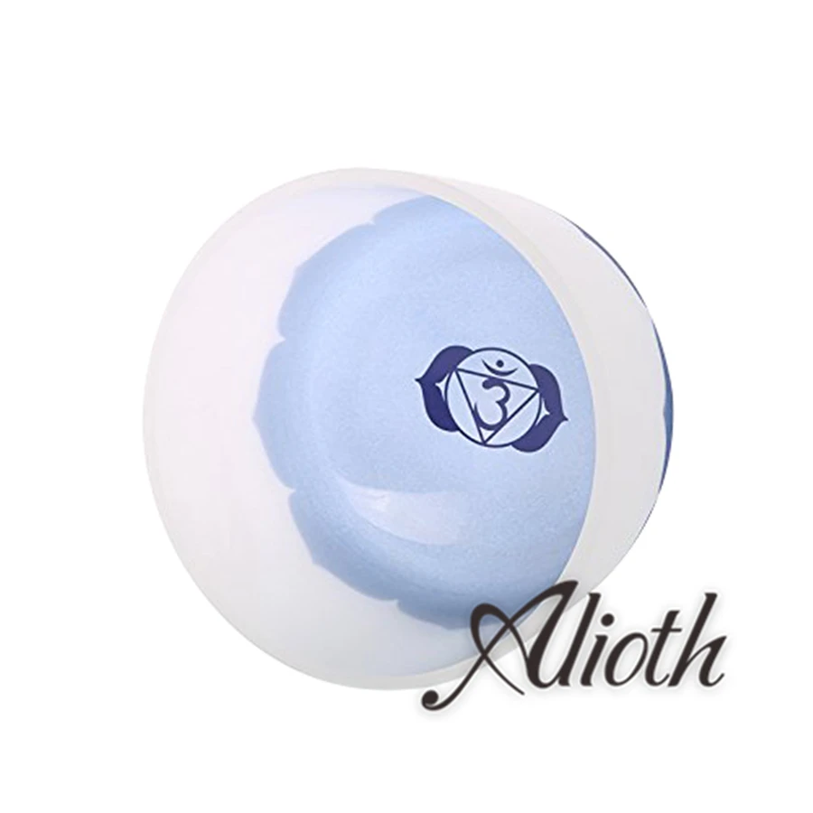 

14 Inch Lotus Pattern Design A Note Crystal Singing Bowl for Third Eye Chakra Balancing/Yoga/Meditation/Sound Therapy