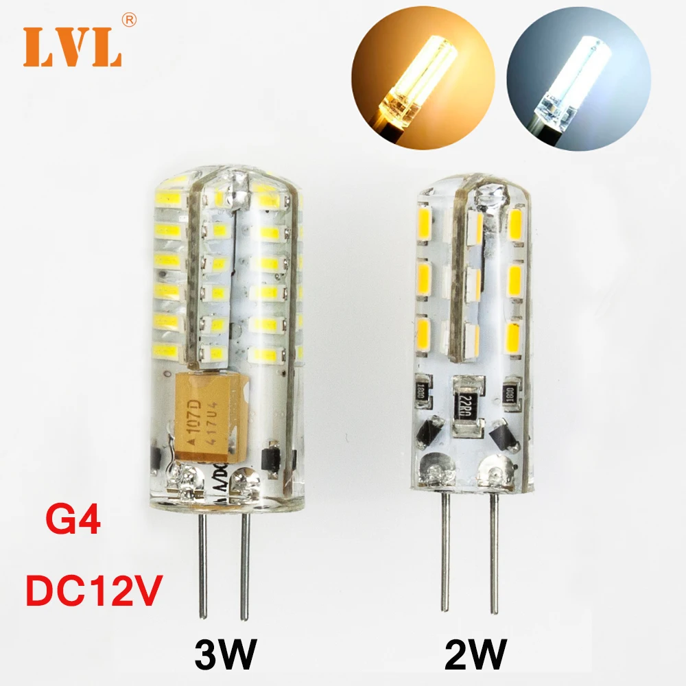 LVL СИД G4 Кукуруза Лампы Warmwhite/белый лампы Высокий люмен Энергосбережение
