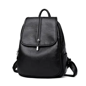 

Women's Backpack PU Leather Shoulder Bag Schoolbag Tote Bookbags Rucksack Laptop Backpack School Bags for Teenage Girls New