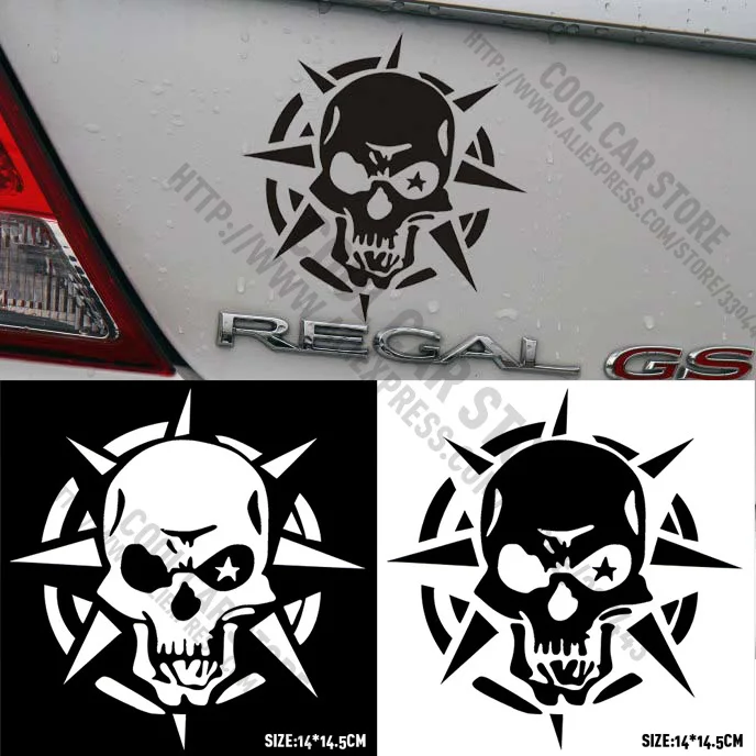 3 шт. наклейки призраки для vw audi ford bmw Benz opel Nissan|car sticker|skull stickernissan car accessories |