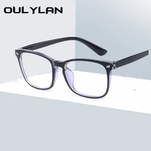 Oulylan, анти-синий светильник, оправа для очков, мужские компьютерные очки, очки, прозрачная оправа для очков, женские очки для близорукости