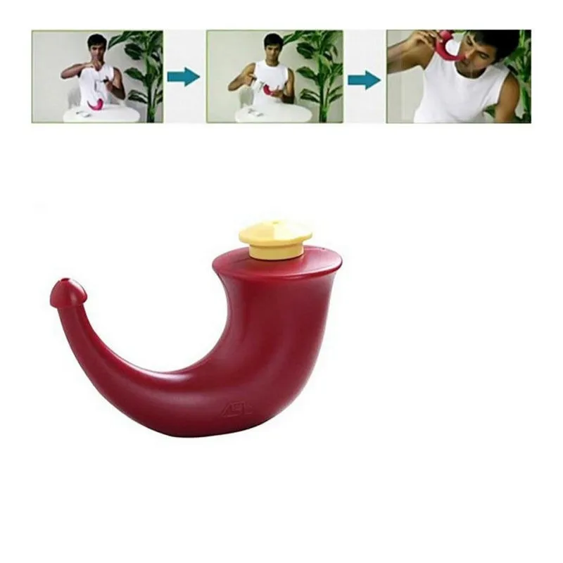 

Health Tool Set for Useful Yoga Nasal Plastic Neti Pot Sinu-cleanse Clean Sinuses Wash System