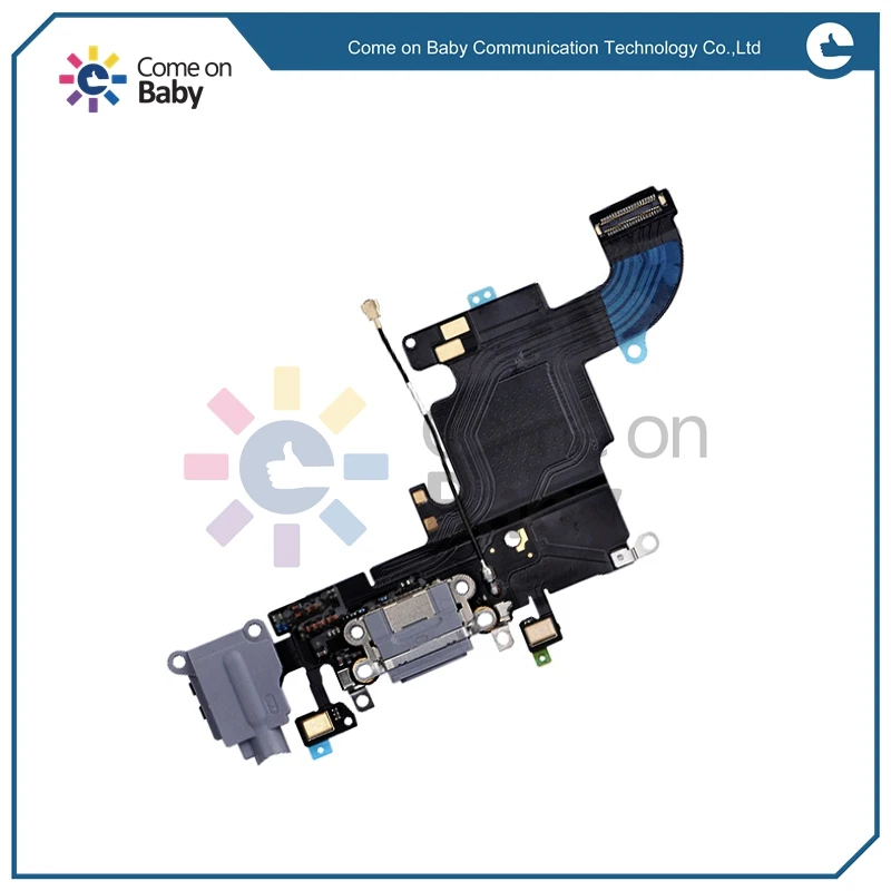 IPH0177 Headphone Jack Mic Cable and Charging Charger Port Dock Connector Flex  Replacement Part for iPhone 6s 4 (11)