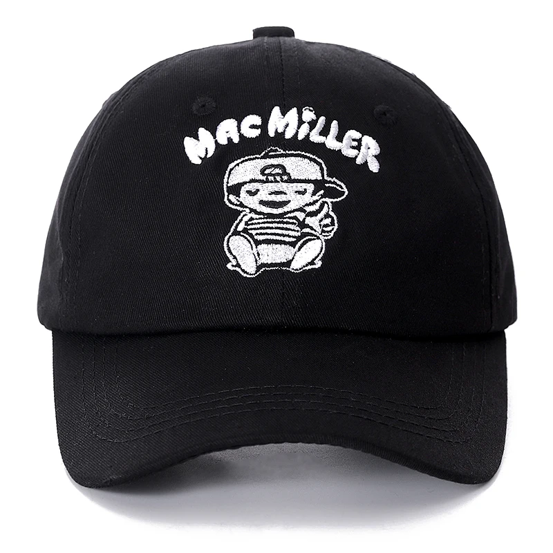 Бейсболка Mac Miller для мужчин и женщин регулируемая хлопковая кепка в стиле хип-хоп