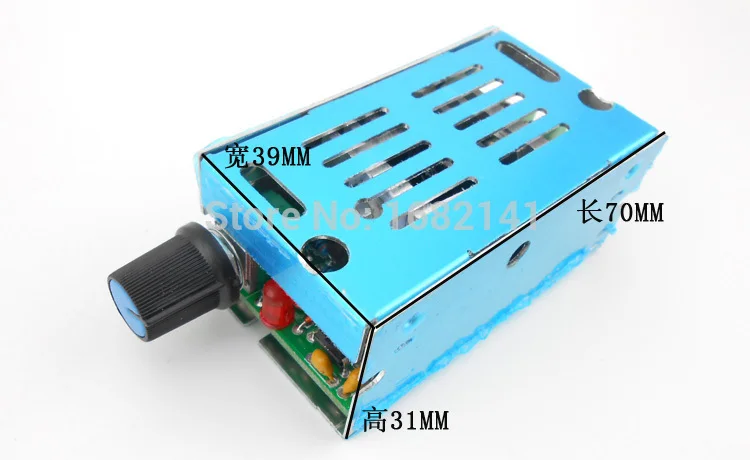 

NEW PWM DC Motor Stepless Speed / Pulse Motor Speed Control Switch / Governor 12V / 24V / 60V 10A 600W Regulator