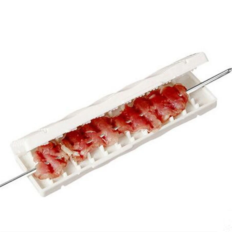 1-pcs-Meat-Grill-Tools-White-Wear-String-BBQ-Tools-Multi-function-Barbecue-Skewer-Machine-Wear (6)