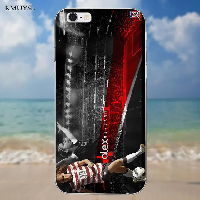 Alex Soccer TPU Print Cover Case For iPhone 4 4S 5