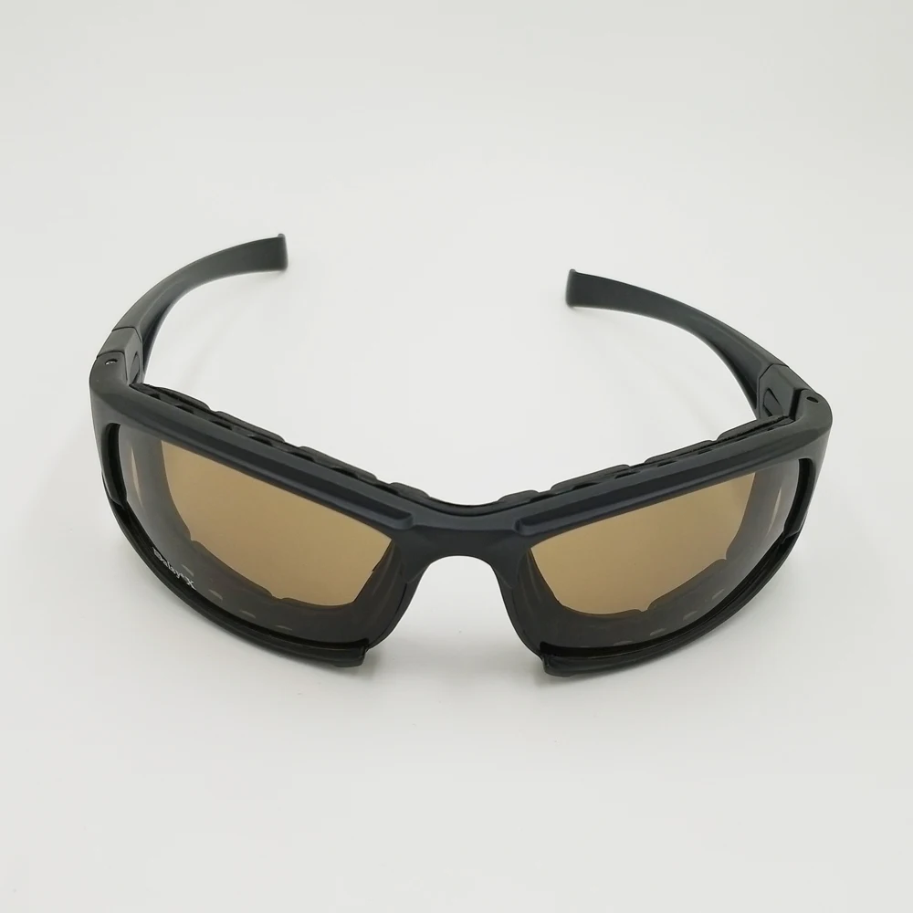 Дейзи C6 X7 велосипедные Поляризованные спортивные солнцезащитный очки 4 линзы тактическое для охоты для стрельбы очки Для мужчин Военная камуфляжная очки для страйкбола