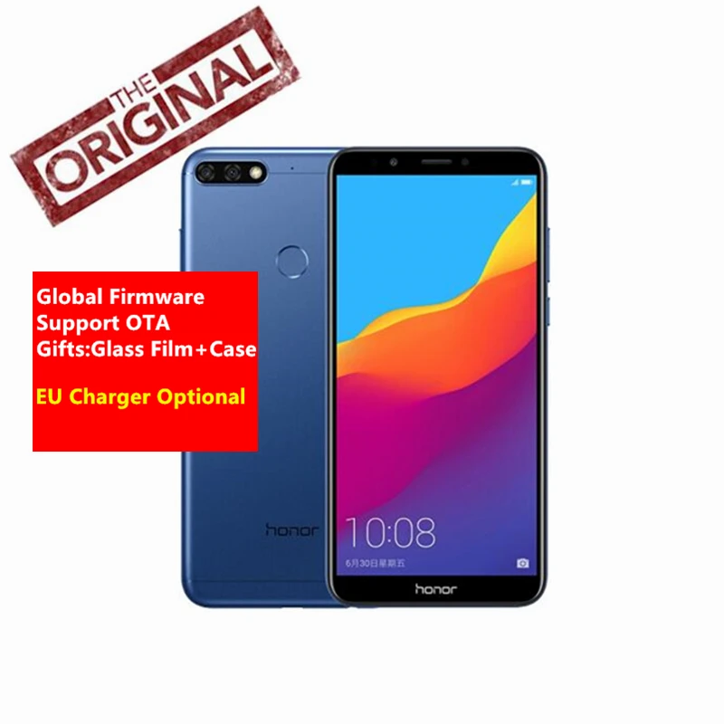 

Global Firmware Huawei Honor 7C Face ID Android 8.0 3G 32G 5.99 Inch Qu*lcomm 450 1.8GHz*8 13MP Dual Rear Camera Smart Phones