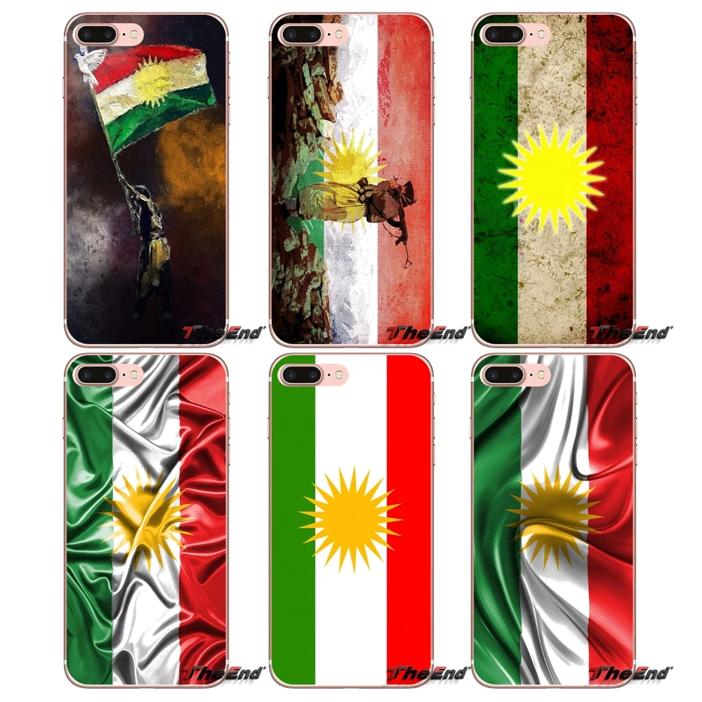 

Kurd Kurdish kurdistan flag For Samsung Galaxy S2 S3 S4 S5 MINI S6 S7 edge S8 S9 Plus Note 2 3 4 5 8 Coque Fundas Silicone Cover