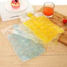 10 шт./компл. одноразовый лед-делать мешки для льда Куб Mold Maker фрукты эскимо Maker DIY Мороженое лето питьевой инструменты