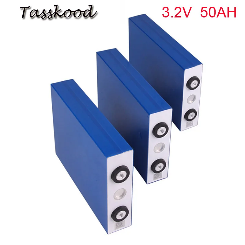 

4pcs/lot 3.2V 50Ah lifepo4 battery with 2000 times life cycle for electric vehicles/storage system/UPS