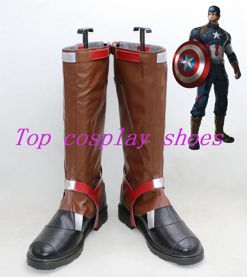 Captain America Avengers: Age of Ultron Cosplay Boots