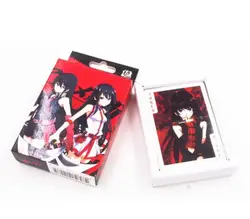 Аниме Akame ga Kill Poker карты Косплей настольная игра карты с коробкой Бесплатная доставка