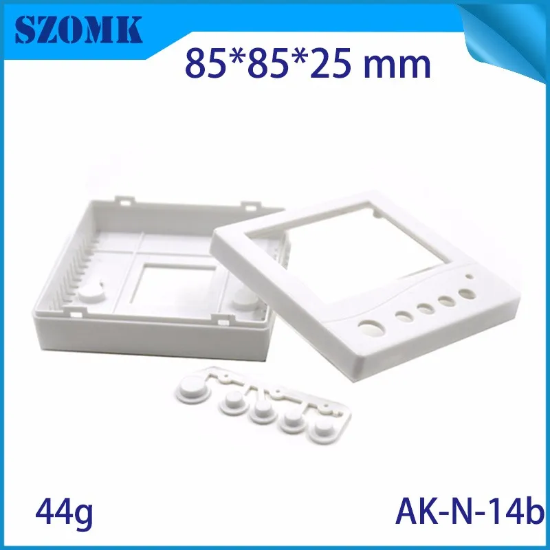 1 шт., 85*85*25 мм SZOMK lcd пластиковый распределительный корпус pcb дизайн пластиковая коробка для электроники проект управления корпусом