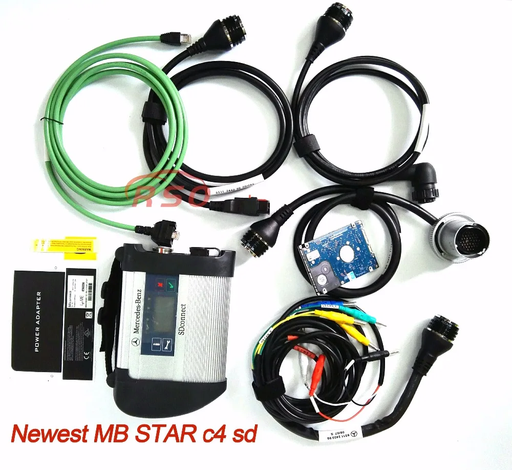 2016 newest MB Star SD Connect C4 Multi-languageS V12.2016 Software+Engineer Developer Vediamo for MB Star C4 CF-19 laptop