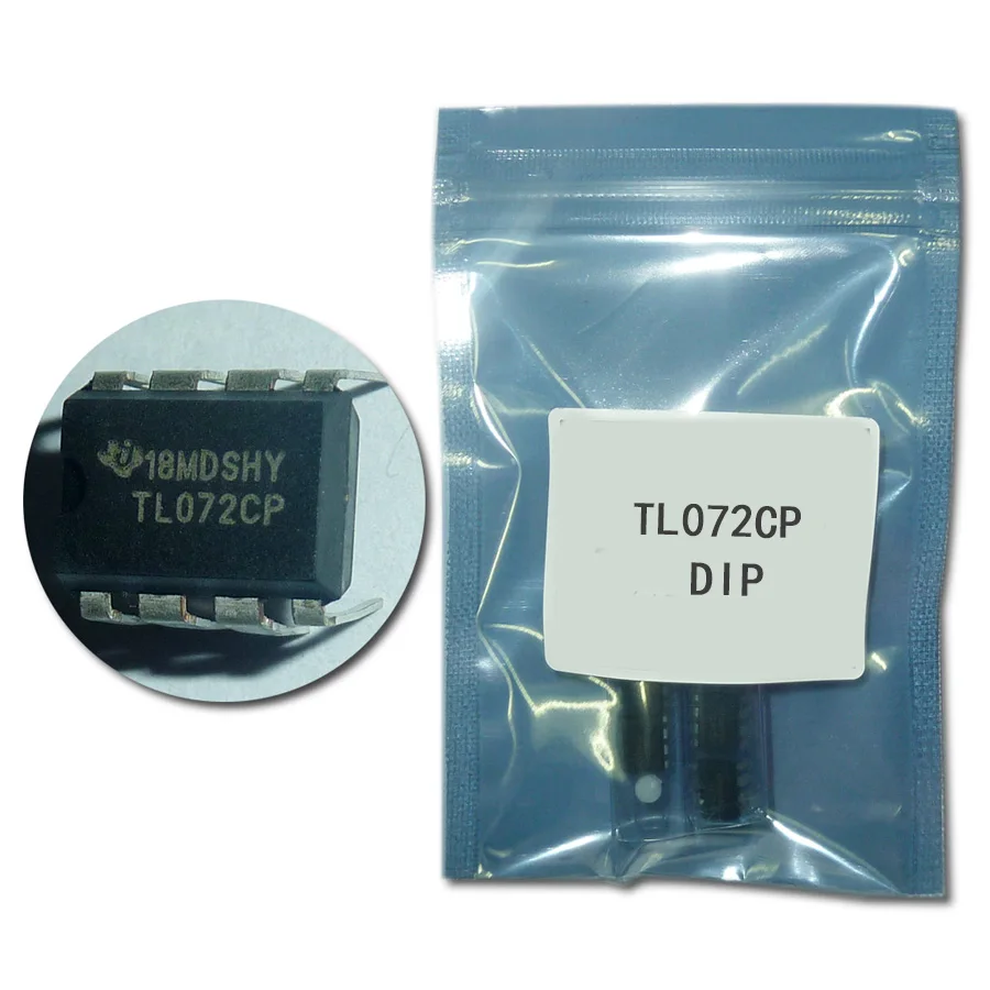 50 шт. TL072CP DIP8 TL072 TL072CN IC OP AMP DUAL JFET низкий уровень шума новый оригинальный| |