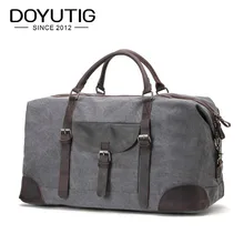 Европейский стиль, серый цвет, мужские и женские дорожные сумки, холщовые, повседневные, большие сумки для поездок, одноцветные, вместительные сумки G028