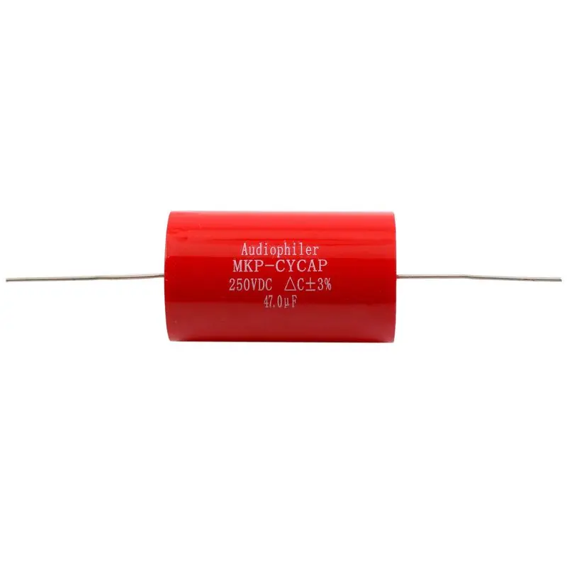 

1PC Audiophiler Axial MKP Audio Grade Capacitor 22-82UF 250VDC For HIFI DIY Frequency Capacitance Guitar Amplifier