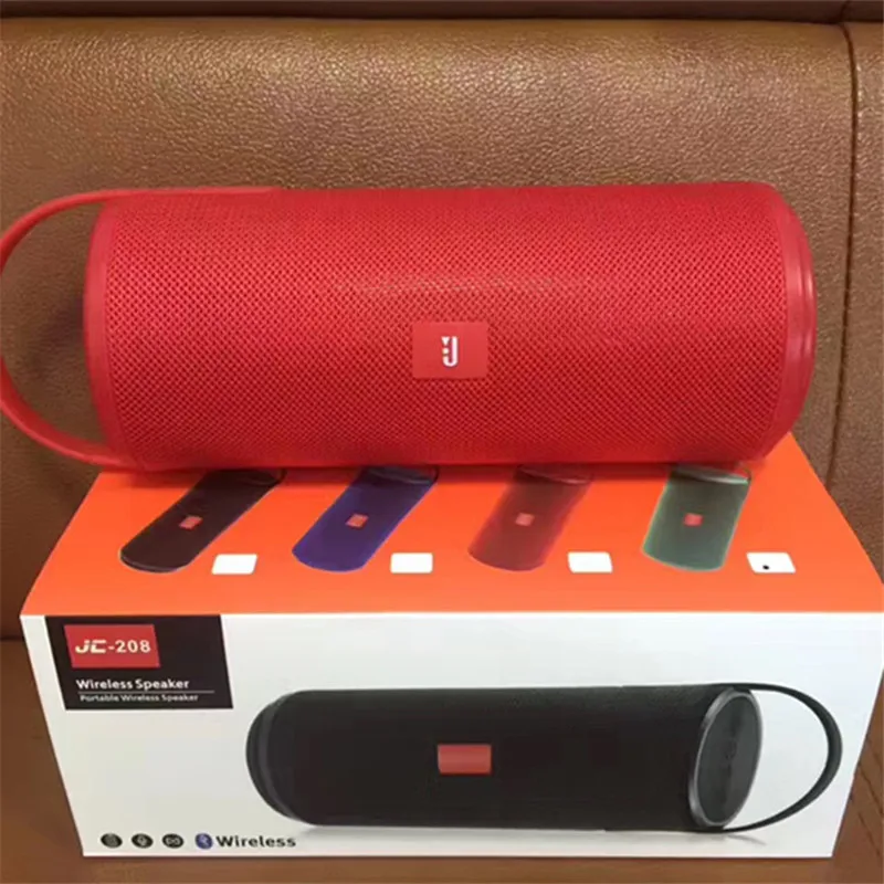 Новое поступление JC208 bluetooth динамик TWS домашний кинотеатр колонки 10 Вт power bank