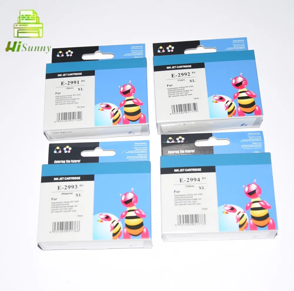 T2991 T2992 T2993 T2994 для Epson XP342 XP345 XP442 XP445 xp 445 345 картриджи с чипами автоматического