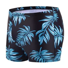 Быстросохнущие мужские цветные шорты плавательные Пляжные Шорты Flower шорты для серфинга плавательные костюмы#5A26