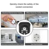 BSIDE AST01ER Socket Testeur Sortie Testeur UE Plug Automatique Électrique Circuit Polarité Tension Détecteur Mur Plug Disjoncteur Finder ► Photo 3/6