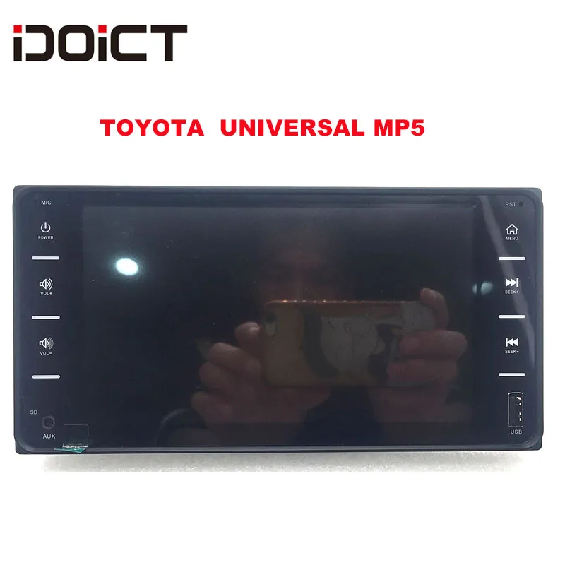 

2 Din 7" touch screen Car Multimedia Player for Toyota universal MP5 Corolla Bluetooth mirror link Andorid SD USB Autoradio