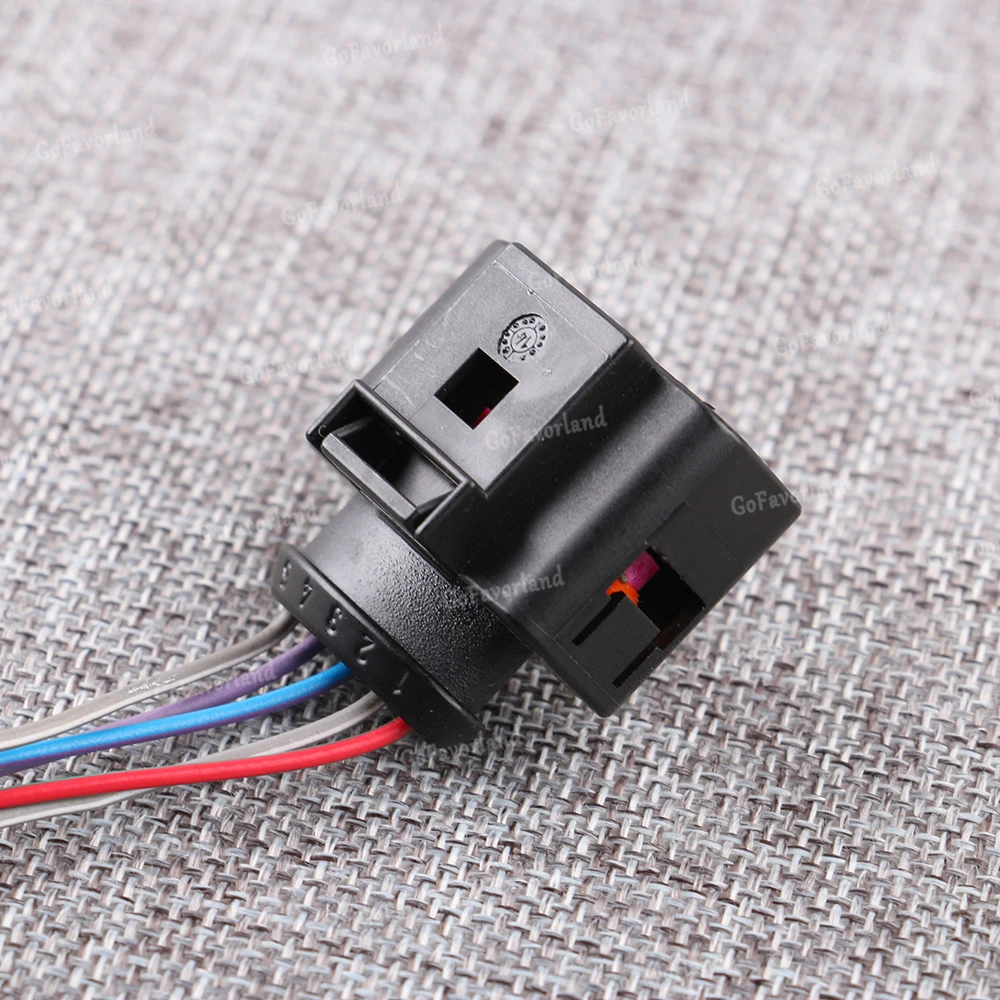 5 Pin расходомер воздуха провода разъем 1J0973705 для VW Passat Golf 2004 2017 Jetta Audi A3 A4 A6 A8 2010 Q7