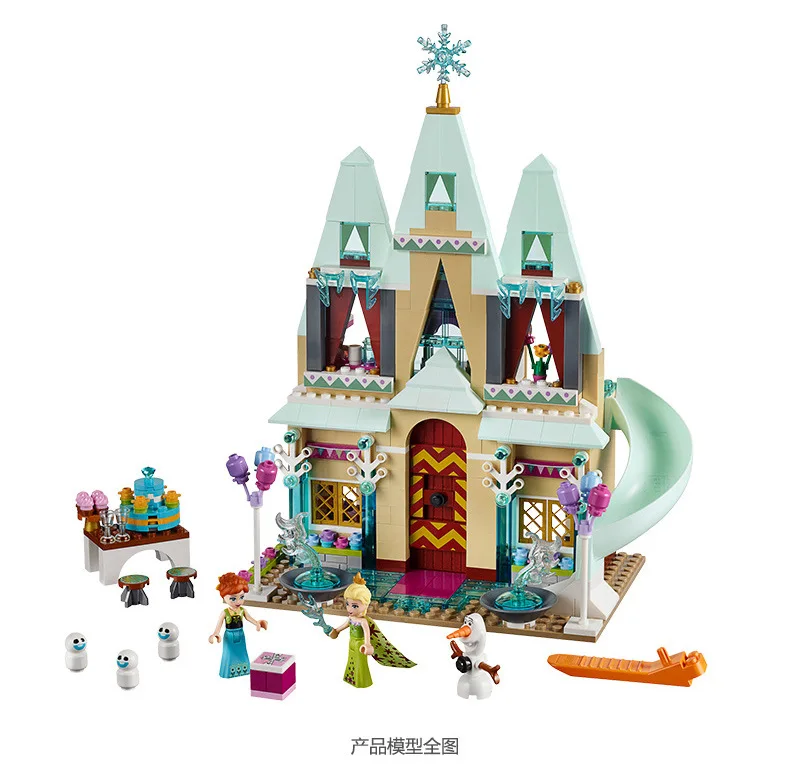 LOZ-Arendelle-ch-teau-blocs-de-construction-mod-le-ensemble-princesse-Anna-Elsa-no-l-cadeau (1)
