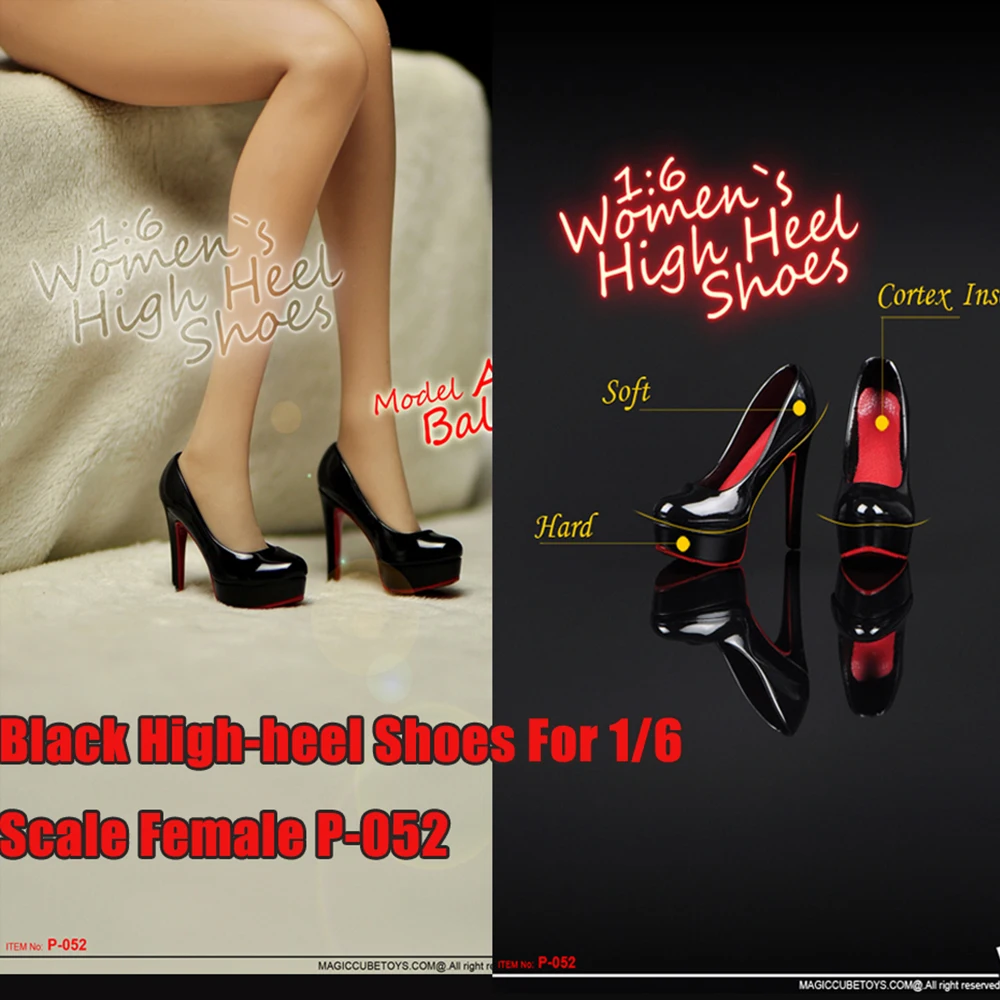 16th P 052 Fashion Female Shoes High heeled 1/6 Scale Action Figure