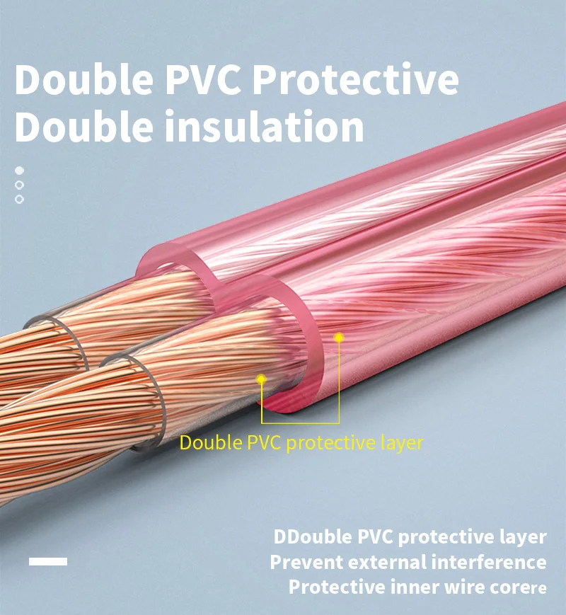 Audio Speaker Sound Cable Line Wire (4)