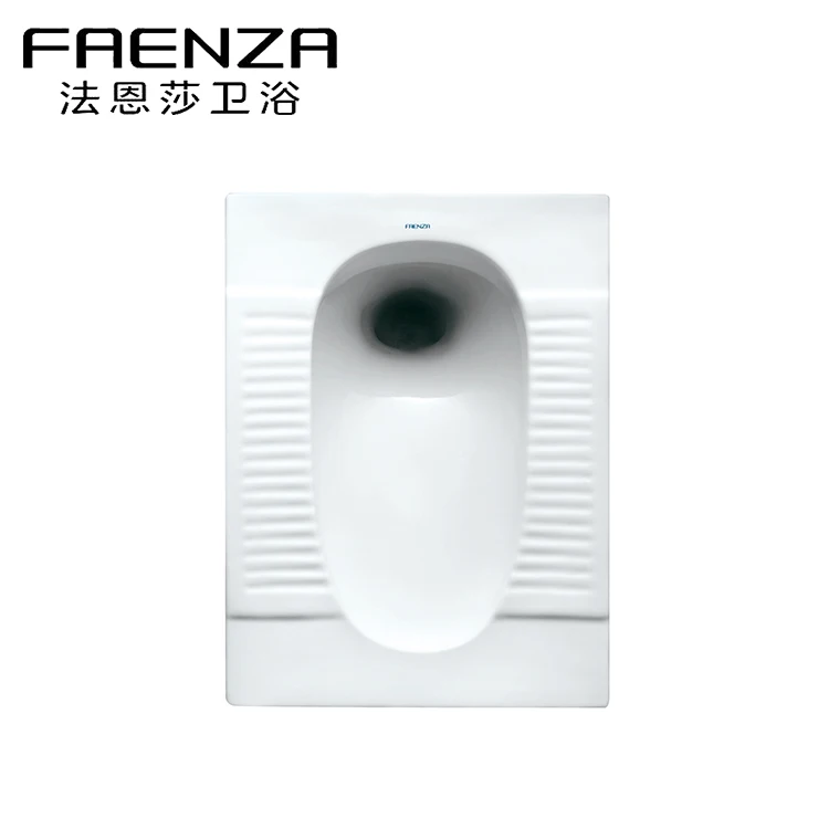 

High Quality Sanitary Ceramic Squat Pan With Toilet Flush