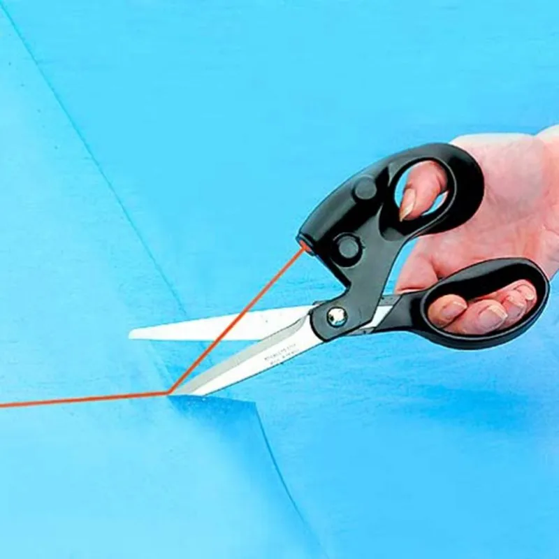 2018 популярные новые Professional лазерные направляющие ножницы для дома ремесла упаковка Подарки Ткань Вышивание вырезать прямо быстро ножниц