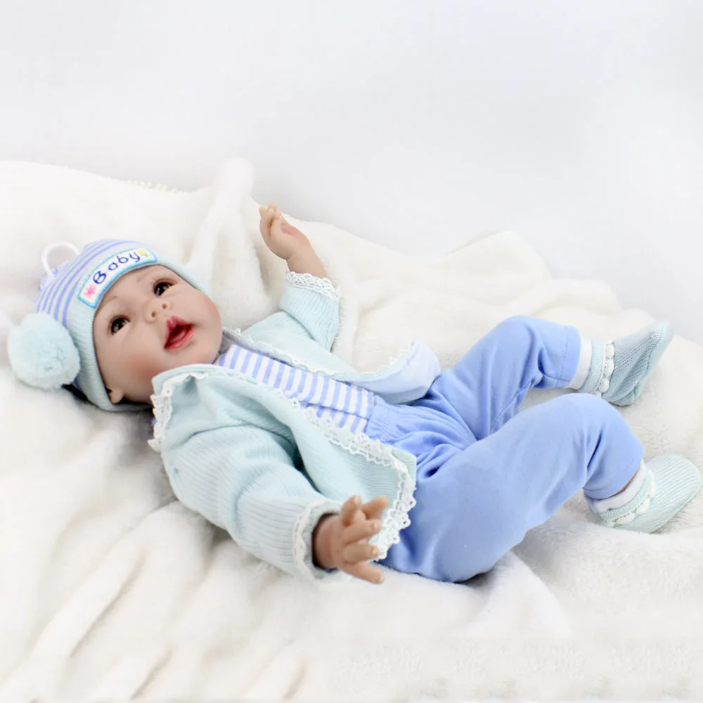 Bebe-reborn куклы для девочек 55 см Силиконовые reborn baby doll l. o. l реалистичные младенец мальчик boneca reborn сюрприз подарки NPK DO