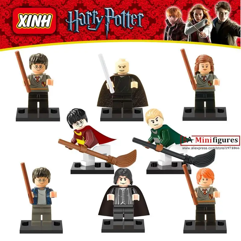 

Harry Potter Half-Blood Prince Ron Lord Voldemort action Mini figures sets bricks building blocks Baby Toys