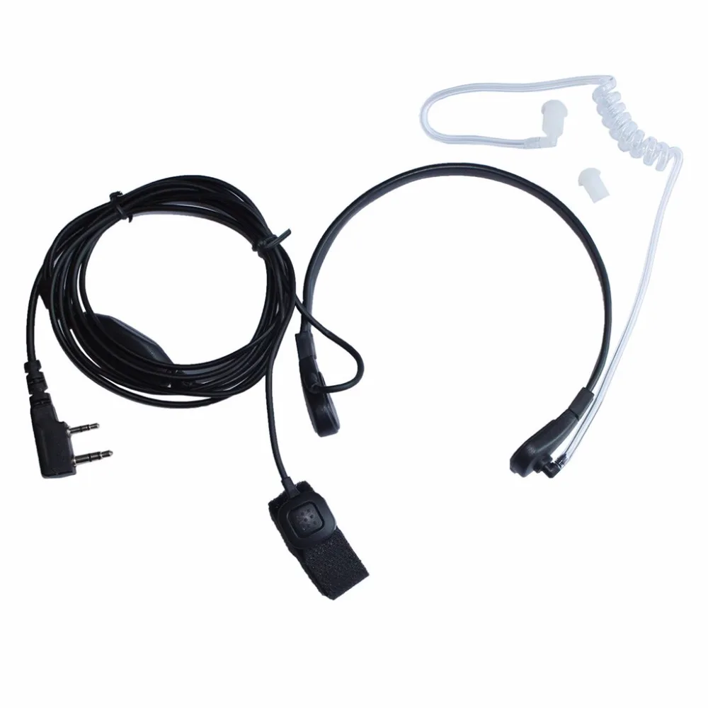 

Throat Microphone Walkie Talkie Headset PTT for Portable CB Radio Baofeng UV-5R UV 82 GT-3 UV-B5 BF-888S UV-6R UV-5RE Plus New