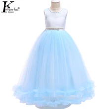 Высокое качество; новое платье для девочек; рождественские детские платья для маленьких девочек; летнее свадебное платье; длинные праздничные платья принцессы для дня рождения