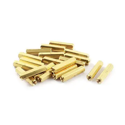 20 Pcs M3 x 20mm Female Thread Dual Ends Standoff Hexagonal Nut Spacer | Обустройство дома
