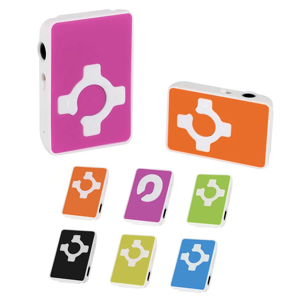 USB мини mp3 плеер с клипсой музыкальный медиаплеер поддержкой карт Micro TF 32 ГБ и