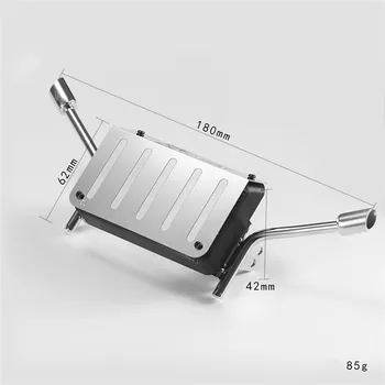 

Stainless Steel Simulation Fuel Tank + Exhaust Pipe For TRAXXAS TRX-4 for Chevrolet K5 Blazer RC Car Parts Accessories DJC-0705