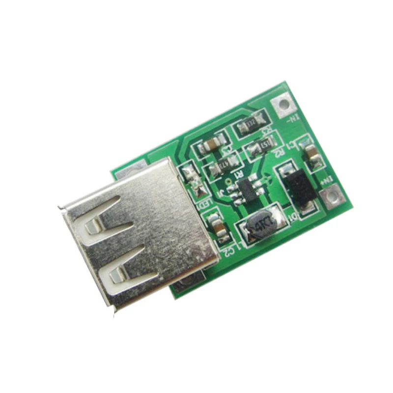 DC-DC 파워 뱅크 충전기 스텝 업 부스트 컨버터 공급 전압 모듈, USB 출력 충전 회로 기판, 0.9V-5V 5V 600MA