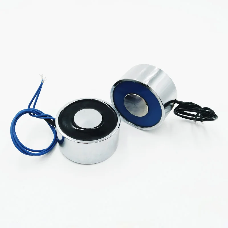 12V DC Ultra-thin Electric Lifting Magnet Solenoid Lift Holding 5//20//25KG