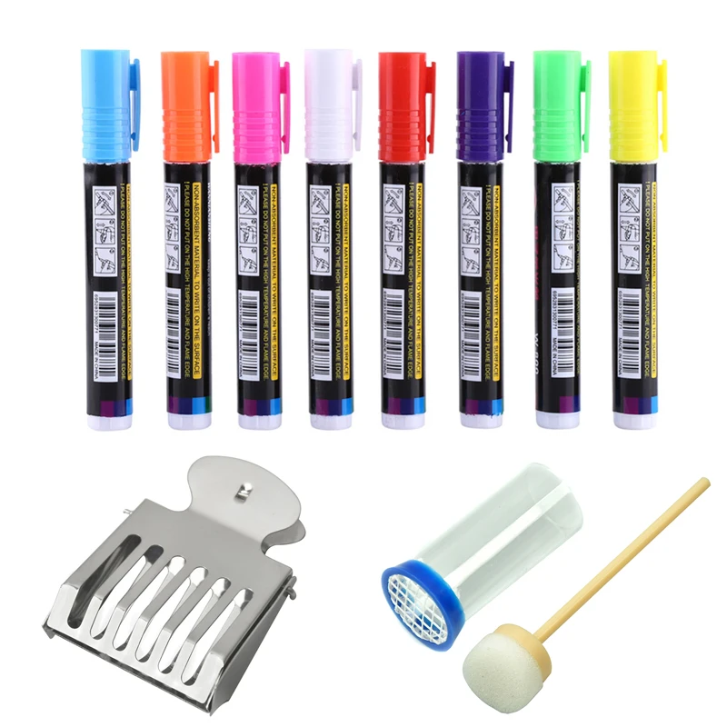 

SenNan Beekeeping Tool Set Practical Marker Set Apiculture Queen Marking Pen For +queen Marking Tube+bee Queen Cage Clip