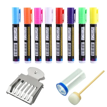 

SenNan Beekeeping Tool Set Practical Marker Set Apiculture Queen Marking Pen For +queen Marking Tube+bee Queen Cage Clip